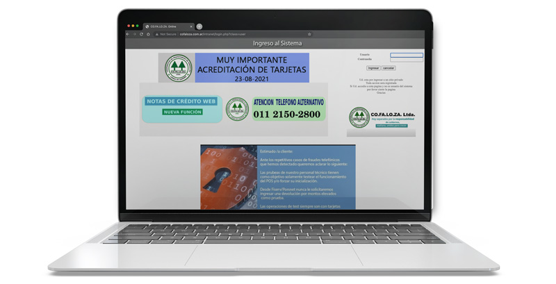 Login Sistema Nuevo